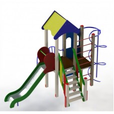 Ігровий комплекс для дитячого майданчика Вежа друзів DІO-716