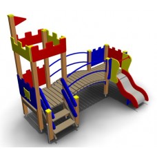 Ігровий комплекс для дитячого майданчика "Тевтонці" DІO-720