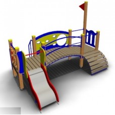 Ігровий комплекс для дитячого майданчика "Леонардо" DІO-721