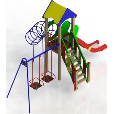 Ігровий комплекс для дитячого майданчика Лунтик DІO-804.1