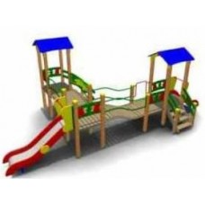 Ігровий комплекс для дитячого майданчика "Мікеланджело" DІO-811