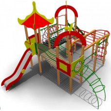 Ігровий комплекс для дитячого майданчика "Джунглі" DІO-812