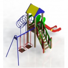 Ігровий комплекс для дитячого майданчика Кузя DІO-701.2