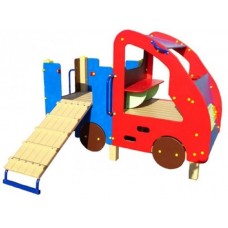 Дитячий ігровий комплекс з гіркою Авто (DIO401)