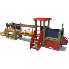 Дитячий ігровий комплекс Паровозик з вагоном (DIO405)