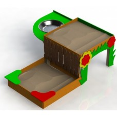 Дитяча пісочниця для дітей інвалідів з ОФВ (DІO-1103)
